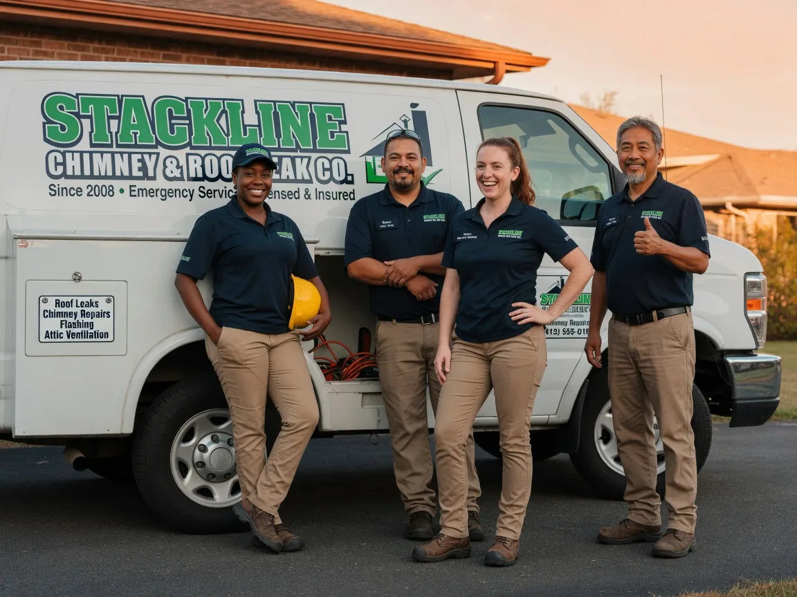 Chimney flashing repair company in Chincoteague Island, VA